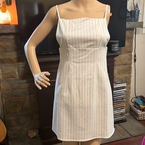 Forever 21 Vintage Pinstripe Dress Small